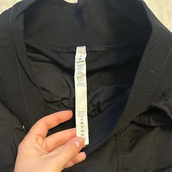 Lululemon Athletica Black jogger - Picture 2 of 2